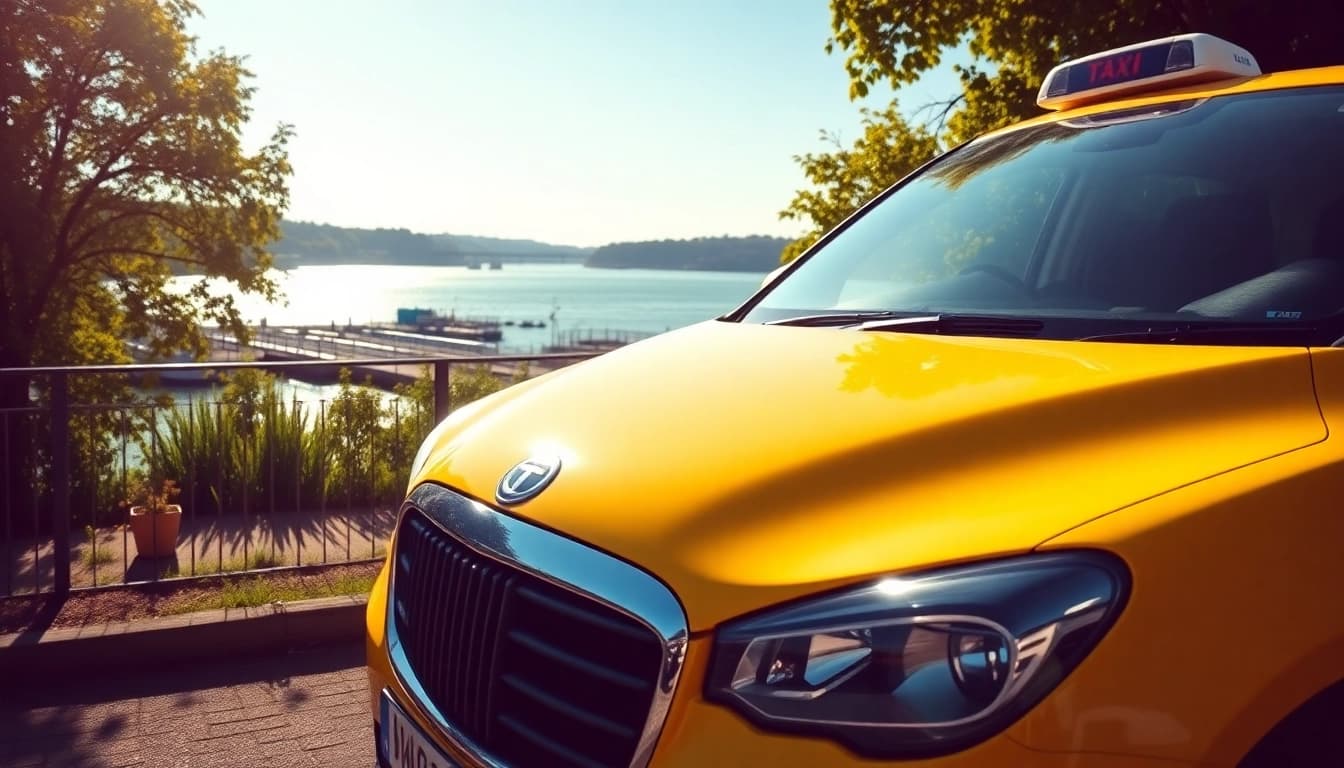 Book a reliable taxi in Thames Ditton with a scenic riverside view.
