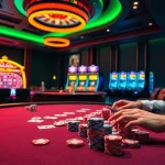 Experience high-stakes gameplay at MB66 casino with vibrant poker and roulette action.