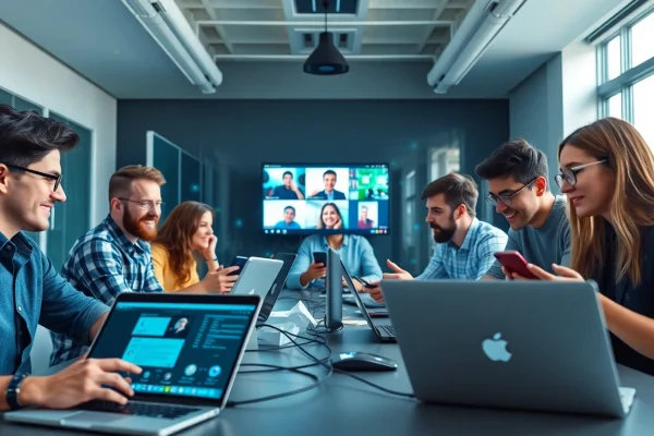 快连下载：让专业人士在明亮的工作空间中借助现代设备优化网络体验