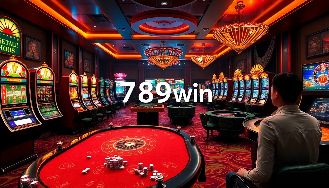 Players enjoying thrilling games at 789win, where excitement meets luxury in online gambling.