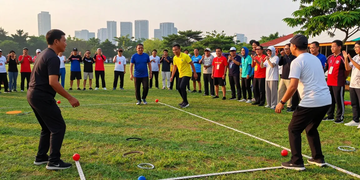 FOPI Kota Kendari community petanque match showcasing unity and sportsmanship.