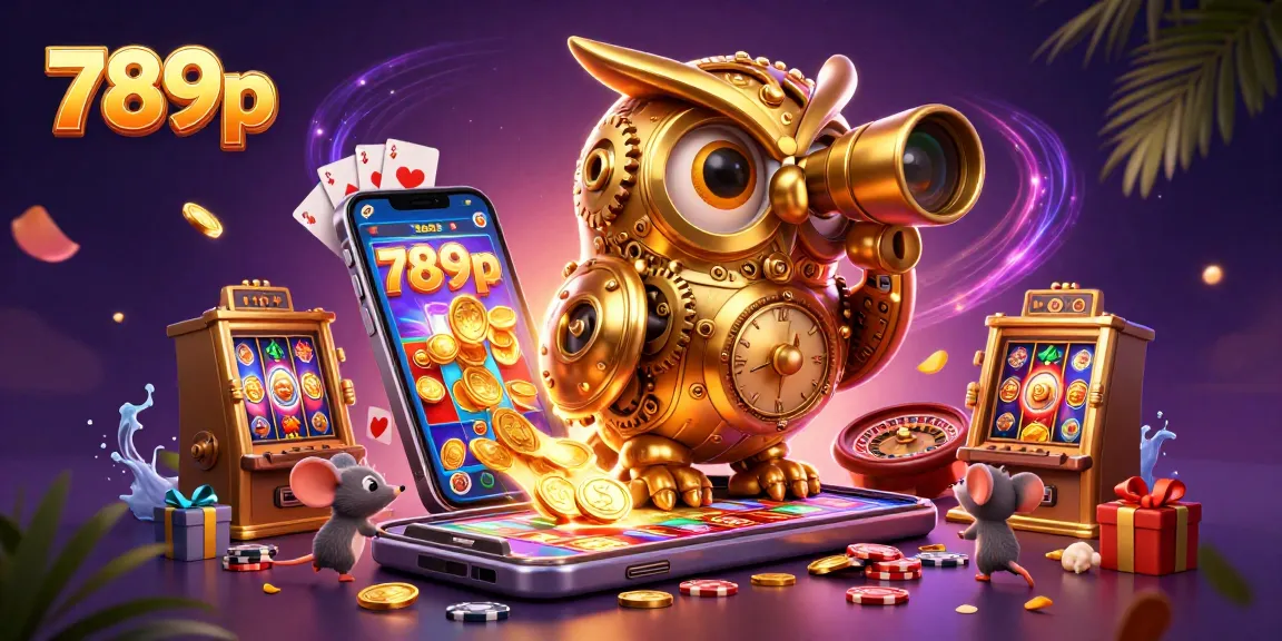 Experience thrilling games at 789p with vibrant characters, spinning slots, and exciting casino elements.