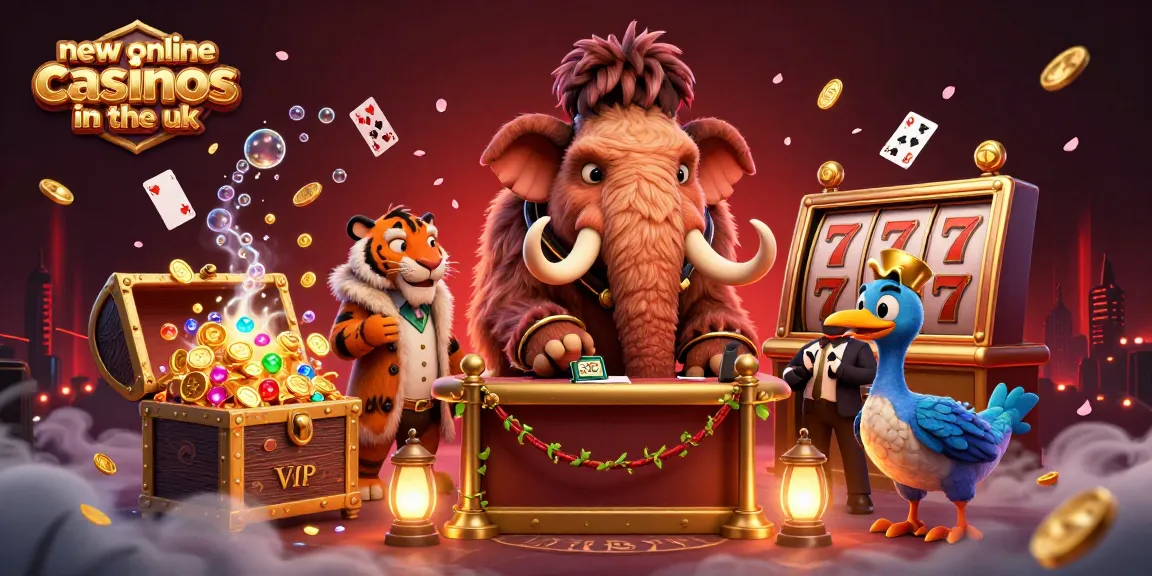 Experience the excitement of new online casinos in the uk with iconic characters and vibrant game elements.